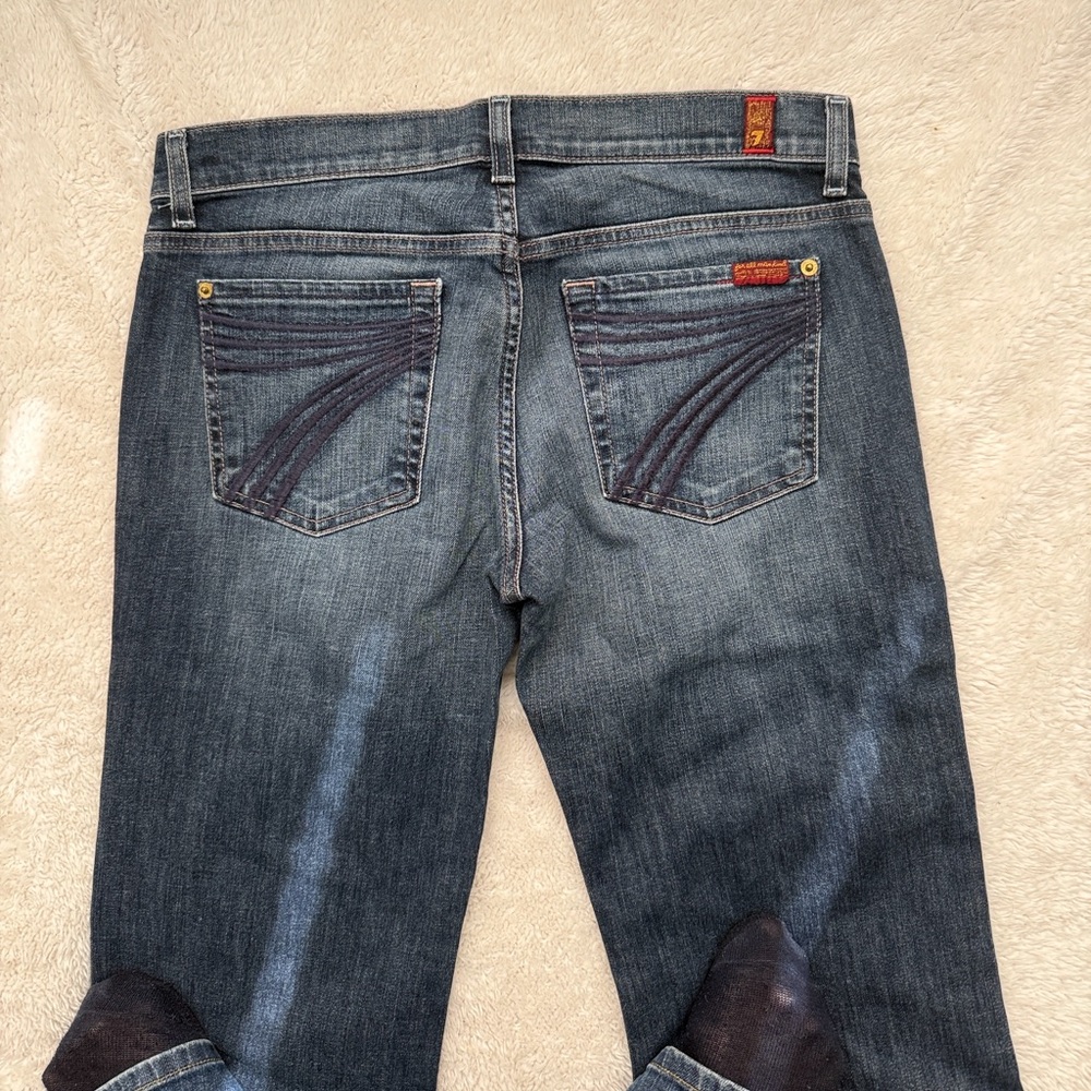 Womens 7 for all mankind DOJO Blue Jeans